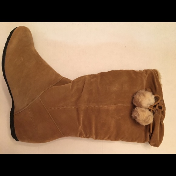 New Cute Camel Fur Boots - Picture 9 of 9